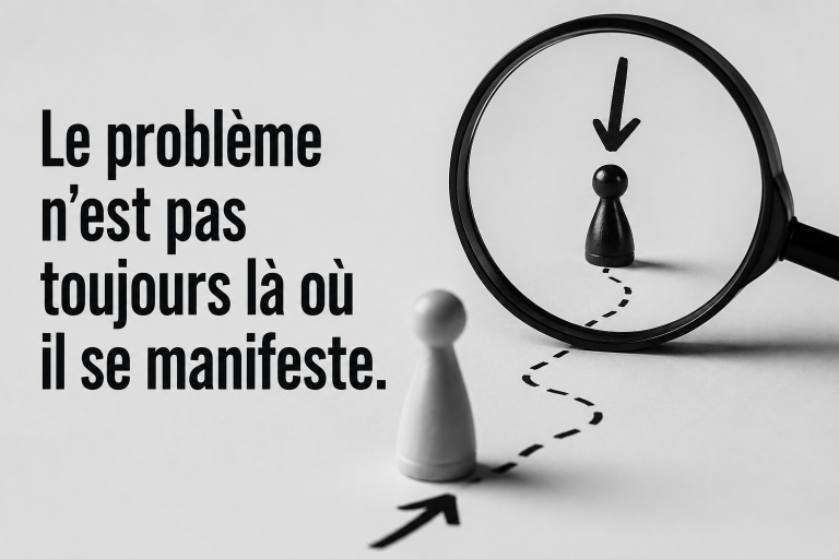 Le problème n’est pas toujours là où il se manifeste – diagnostic des dynamiques humaines