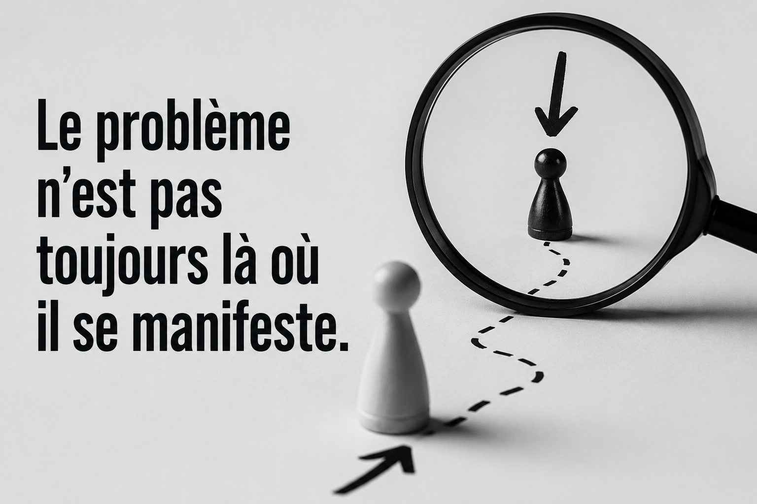 Le problème n’est pas toujours là où il se manifeste – diagnostic des dynamiques humaines