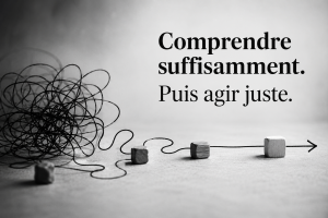 Comprendre suffisamment puis agir juste – diagnostic des dynamiques humaines