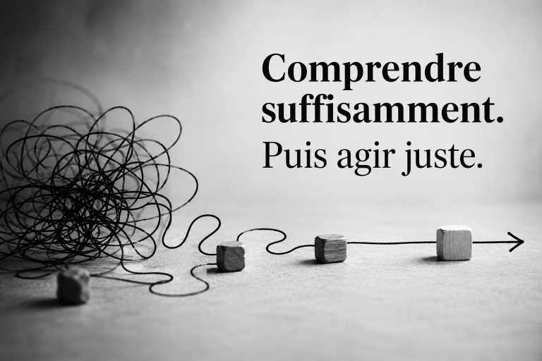 Comprendre suffisamment puis agir juste – diagnostic des dynamiques humaines