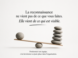 Rendre visible sa valeur ajoutée pour être reconnu – reconnaissance managériale